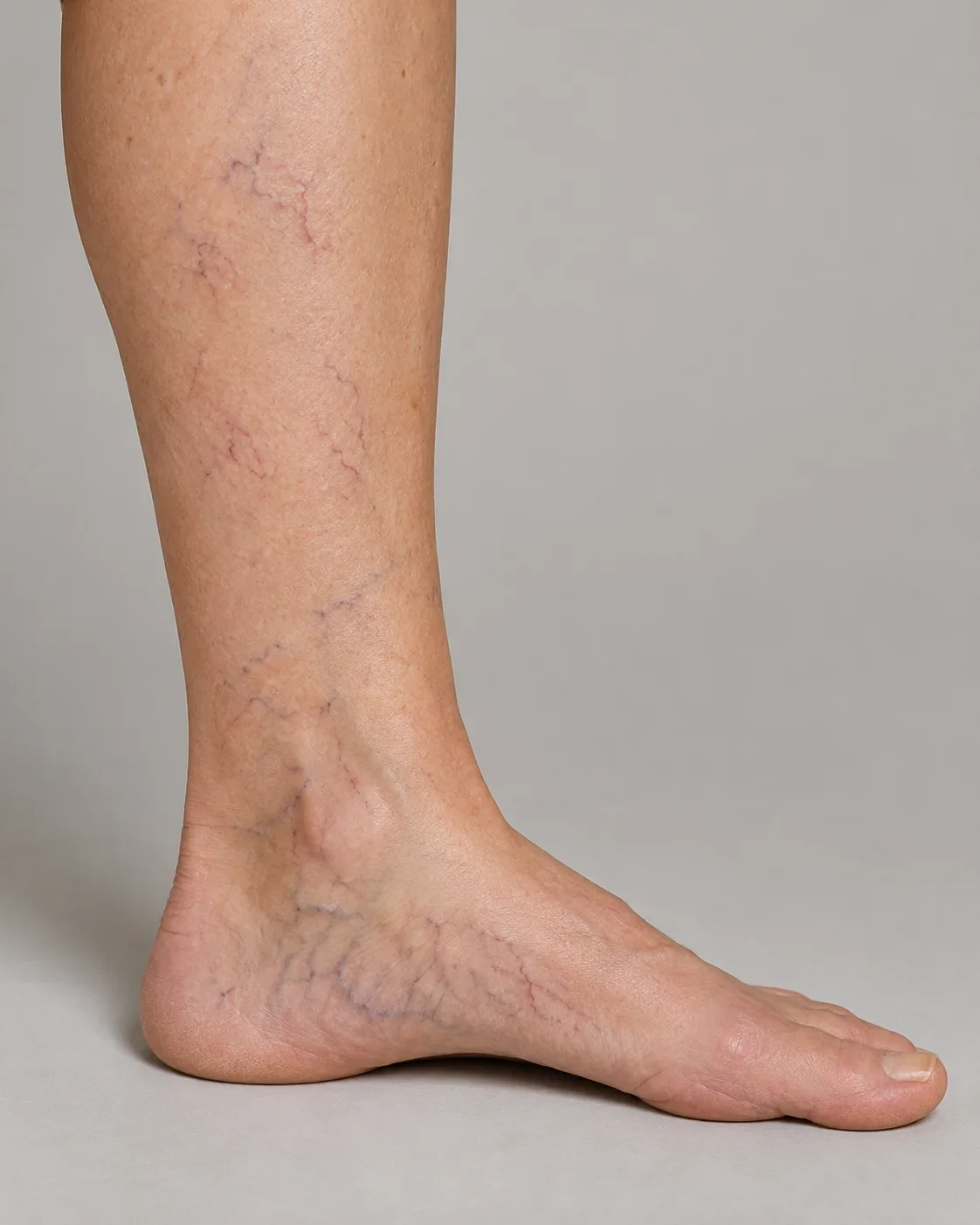 C1 — telangiectasias e veias reticulares